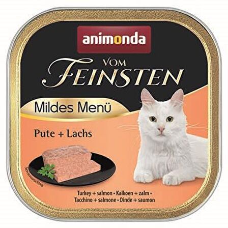 Animonda Hindi Somonlu Kısır Kedi Konservesi 100gr