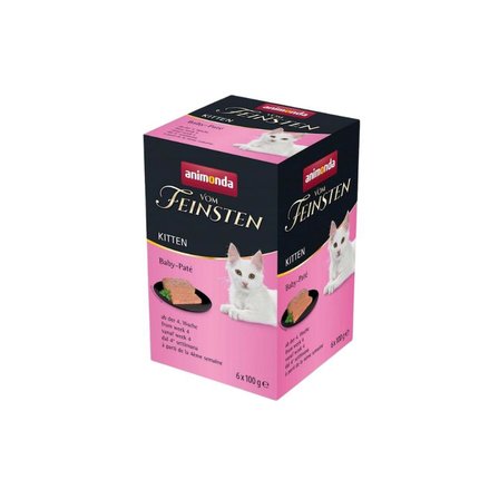 Animonda VomFeinsten Karışık Etli Pate Yavru Kedi Konservesi 100 Gr x 6 Adet