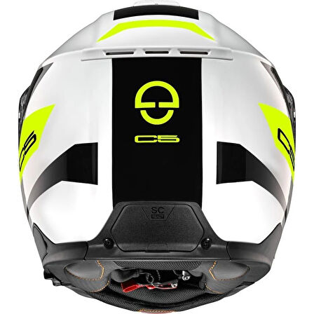 Schuberth C5 Eclipse Yellow Çene Açılır Motosiklet Kaskı