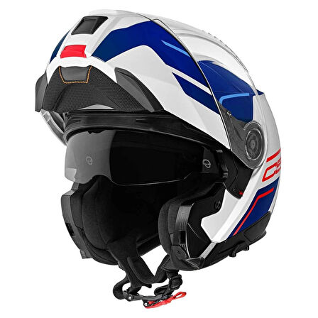 Schuberth C5 Master Blue Çene Açılır Motosiklet Kaskı