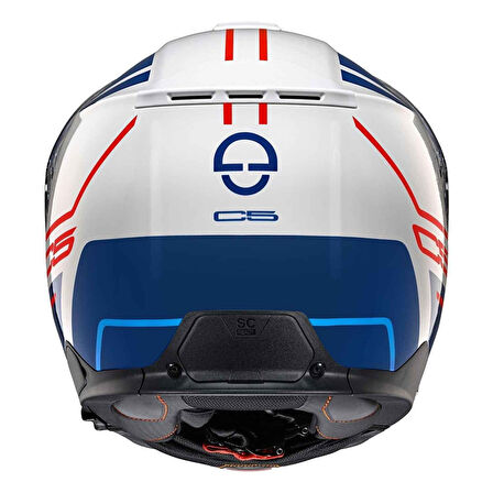 Schuberth C5 Master Blue Çene Açılır Motosiklet Kaskı