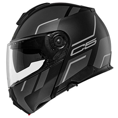 Schuberth C5 Master Grey Çene Açılır Motosiklet Kaskı