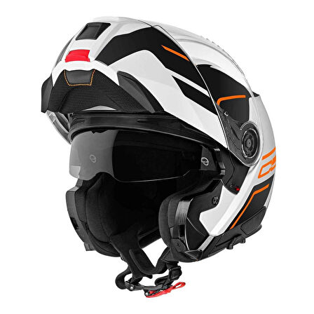 Schuberth C5 Master Orange Çene Açılır Motosiklet Kaskı