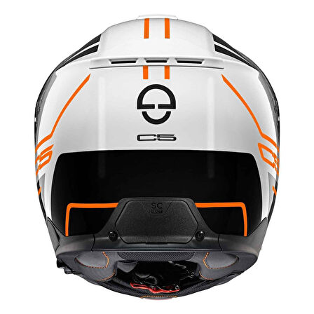 Schuberth C5 Master Orange Çene Açılır Motosiklet Kaskı