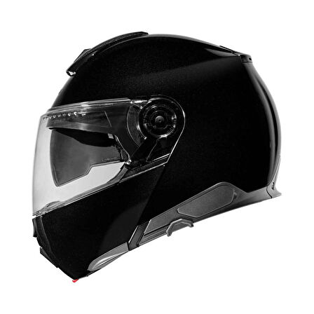 Schubert C5 Glossy Black Çene Açılır Kask