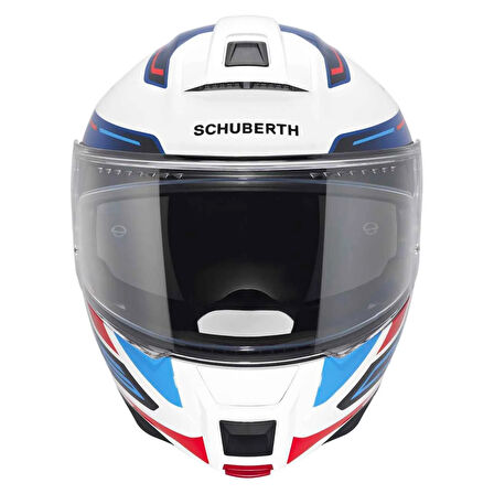 Schubert C5 Omega White Çene Açılır Motosiklet Kask