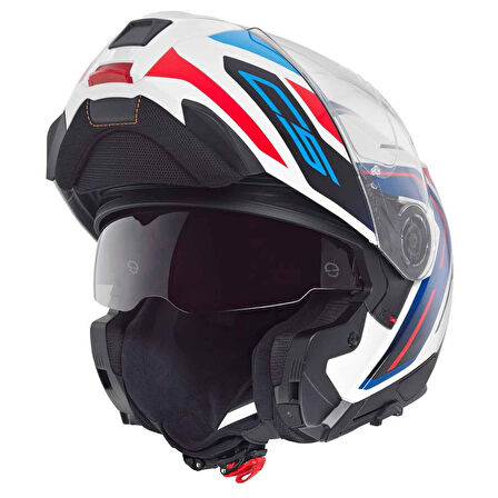 Schubert C5 Omega White Çene Açılır Motosiklet Kask