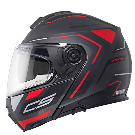 Schubert C5 Omega Antrasit Çene Açılır Motosiklet Kask