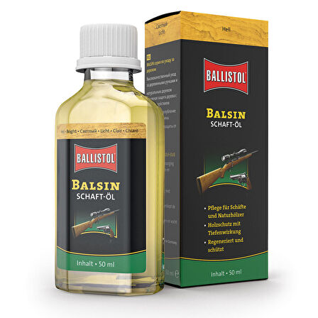 Ballistol Balsin Şaftöl Parlak Kundak Yağı 50ml