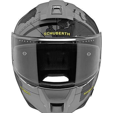 Schuberth C5 Globe Grey Çene Açılır Motosiklet Kaskı