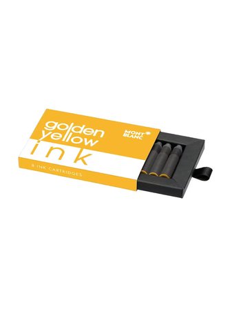 Montblanc Ink Cartridges Golden Yellow Ink 8li Paket 112724