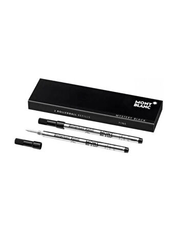 Montblanc 2 Fineliner Kalem Refill (M) Mystery Black 118884