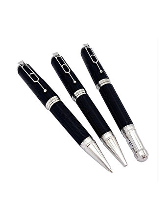 Montblanc Writers Edition Victor Hugo Limited Edition Dolma Kalem-Roller Kalem-Tükenmez Kalem Set 125513