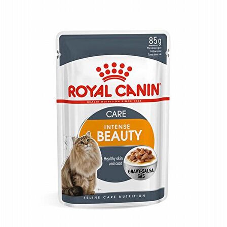 Royal Canin Intense Beauty Gravy Kedi Konservesi 6x85 Gr 