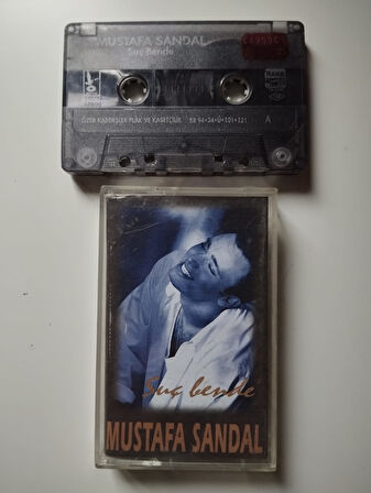 Mustafa Sandal – Suç Bende - 1994 Türkiye Basım 2. El Kaset Albüm