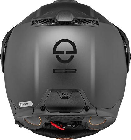 Schuberth E2 Matt Black Çene Açılır Motosiklet Kaskı