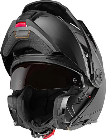 Schuberth E2 Matt Black Çene Açılır Motosiklet Kaskı