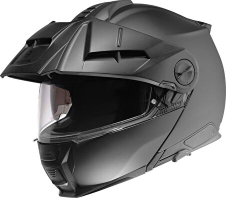 Schuberth E2 Matt Black Çene Açılır Motosiklet Kaskı