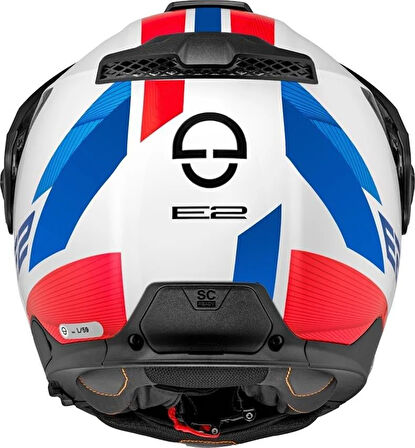 Schuberth E2 Defender White Çene Açılır Motosiklet Kaskı