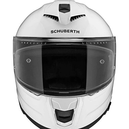 Schuberth S3 Glossy White Kapalı Motosiklet Kaskı