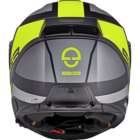 Schuberth S3 Daytona Yellow Kapalı Motosiklet Kaskı