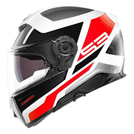 Schuberth S3 Daytona Red Kapalı Motosiklet Kaskı