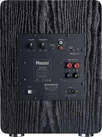 Magnat Alpha RS 8 Siyah Subwoofer