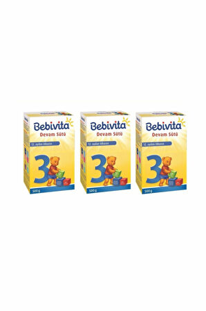 Bebivita 3 Devam Sütü 500 Gr 3 Adet