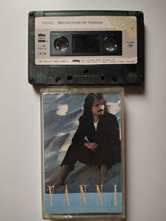 Yanni  – Reflections Of Passion  -  1990 Türkiye Basım 2. El Kaset