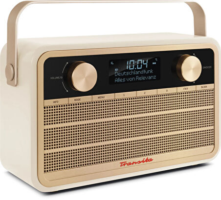 TechniSat Transita 120 - Dijital FM/ DAB+ Radyo | Taşınabilir, Bluetooth, Üstün Ses Kalitesi