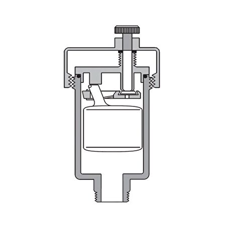 Resideo Braukmann Otomatik Hava Purjörü 1/2'' - E121-1/2A