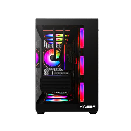 Xaser Kratos X130 Intel Ultra 5 225F 16GB DDR5 Ram 512GB M.2 NVMe SSD 16GB RTX5060Ti Sıvı Soğutmalı Masaüstü Oyuncu Bilgisayarı