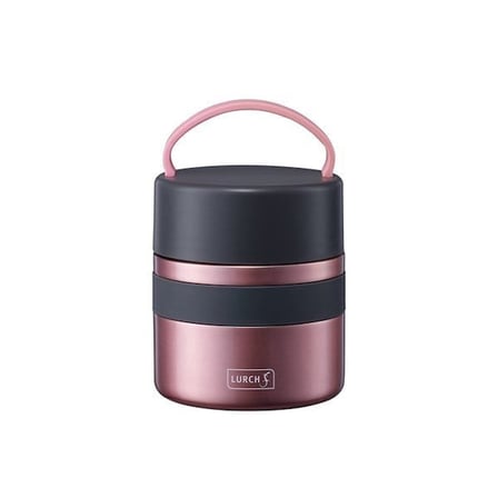 Lurch - "Iso-Pot" 500 ml Metalik Pembe, Paslanmaz Çelik - Çift Cidarlı Yemek Termosu - 240845