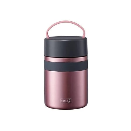 Lurch - "Iso-Pot" 800 ml Metalik Pembe, Paslanmaz Çelik - Çift Cidarlı Yemek Termosu - 240846