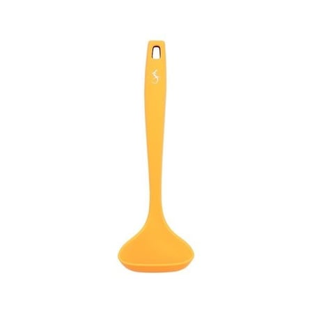 Lurch - Platin Silikon Sos Kepçesi 28 cm Sarı - Yanmaz, Yapışmaz, Bükülmez, Çizmez, Tat ve Koku Bırakmaz - 240055