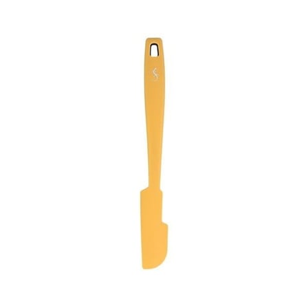 Lurch - Platin Silikon Mini Hamur Kazıyıcı 26 cm Sarı - Yanmaz, Yapışmaz, Bükülmez, Çizmez, Tat ve Koku Bırakmaz - 240045