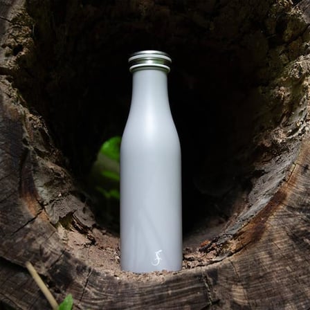 Lurch - 500 Ml Granit Gri, Paslanmaz Çelik Termos - Çift Cidarlı, Sızdırmaz - 240805