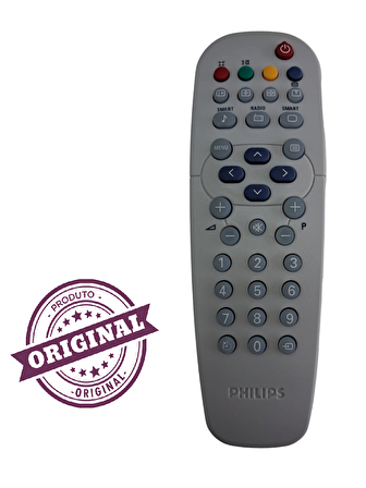  (ORJİNAL) PHILIPS RENKLİ TELETEXTLİ TV KUMANDA