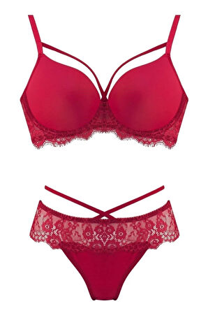 Kadın Siyah Sütyen Takım