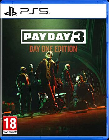 PS5 PAYDAY 3 DAY ONE EDITION