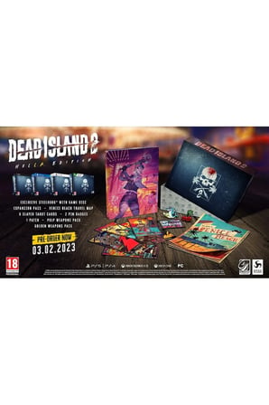 PS4 Dead island 2 Hell-A Edition ( STEELBOOK PAKET ) JELATİNLİ SIFIR