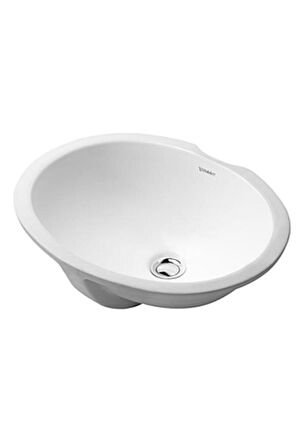 Duravit Dune Tezgahaltı Lavabo 52 X 36,5 cm, Alpin Beyaz 0481570000