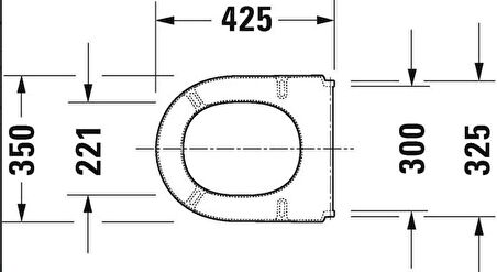 Duravit Starck 3 Klozet Kapağı Beyaz 