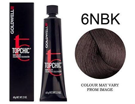 Goldwell Topchic Hair Color saç boyası 60 ml 6NBK -Dark Bld Refl Gold Topaz