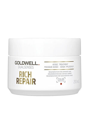 Goldwell Dualsenses Rich Repair 60Sec Onarıcı Saç Maskesi 200ml