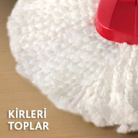 Vileda Turbo Yedek Paspas %100 Mikrofiber – 2 Adet