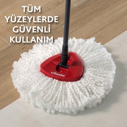 Vileda Turbo Yedek Paspas %100 Mikrofiber – 2 Adet