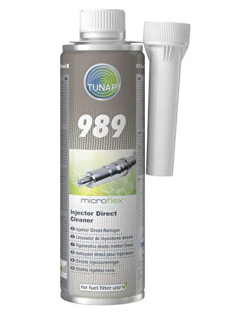 Tunap 989 Microflex® Dizel Enjektör Temizleyici Yakıt Katkısı – 300 ml