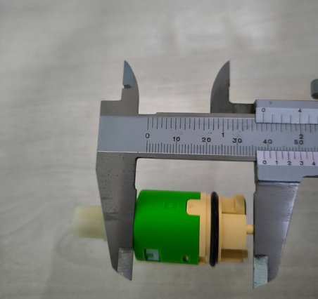 Kartuş 25mm Ayaklı Batarya Çeşme Musluk İçi
