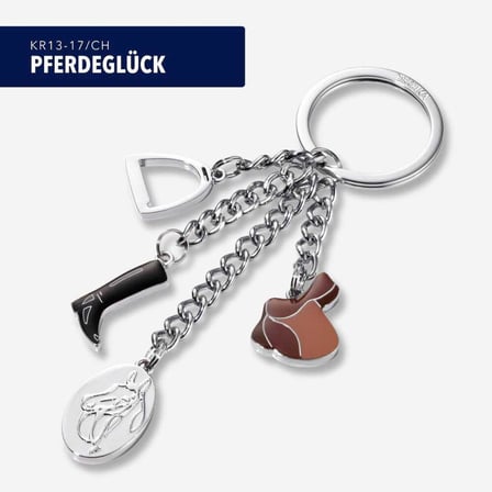 Troika Pferdegluck Jokey Anahtarlık